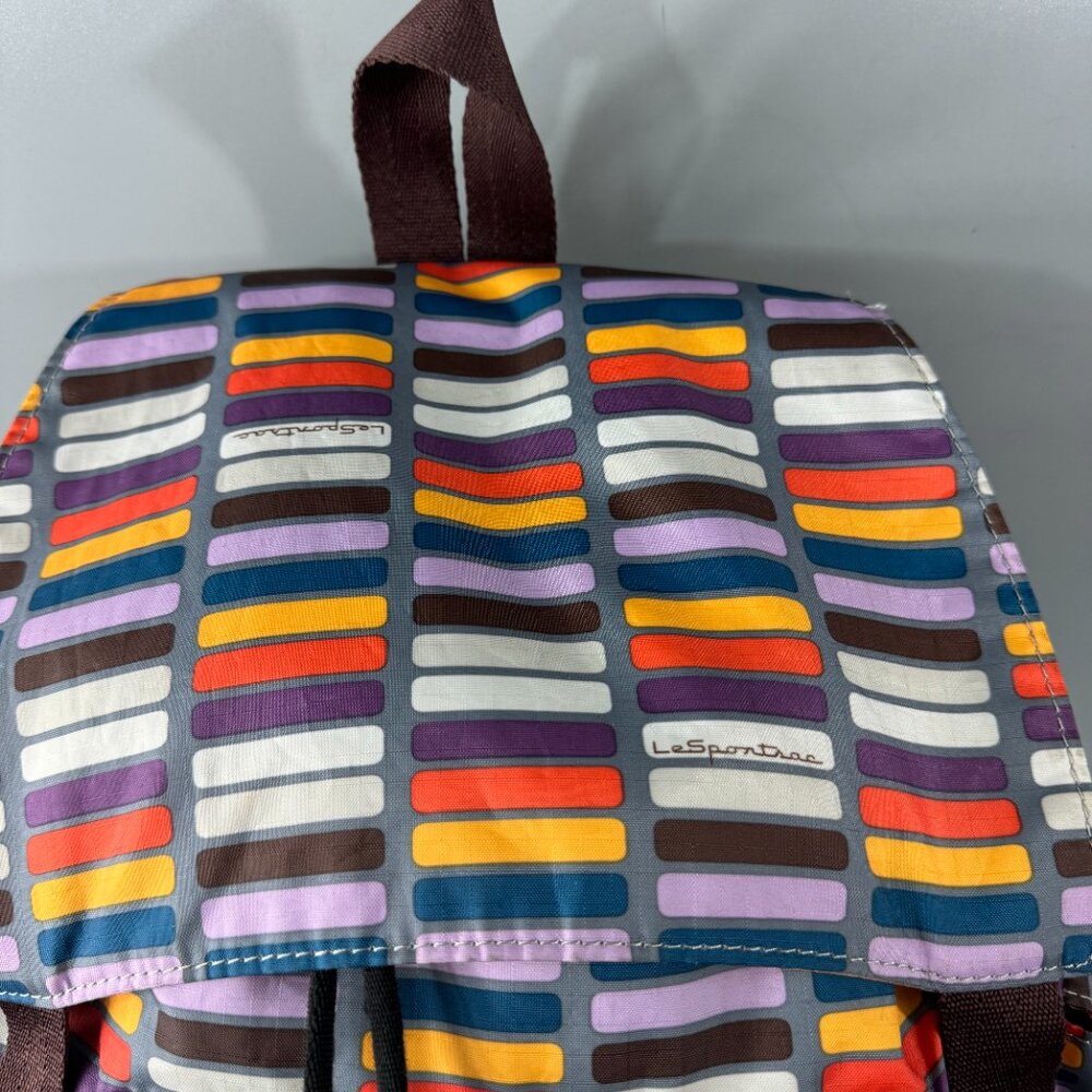 LeSportsac Multicolor Large Nylon Backpack - Picture 4 of 15